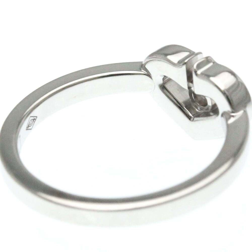 CARTIER 18k Silver Diamond Heart Ring - Picture 7 of 10